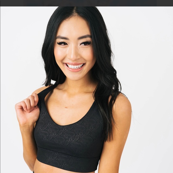 Sleepwear | Zyia Black Paisley Light 
